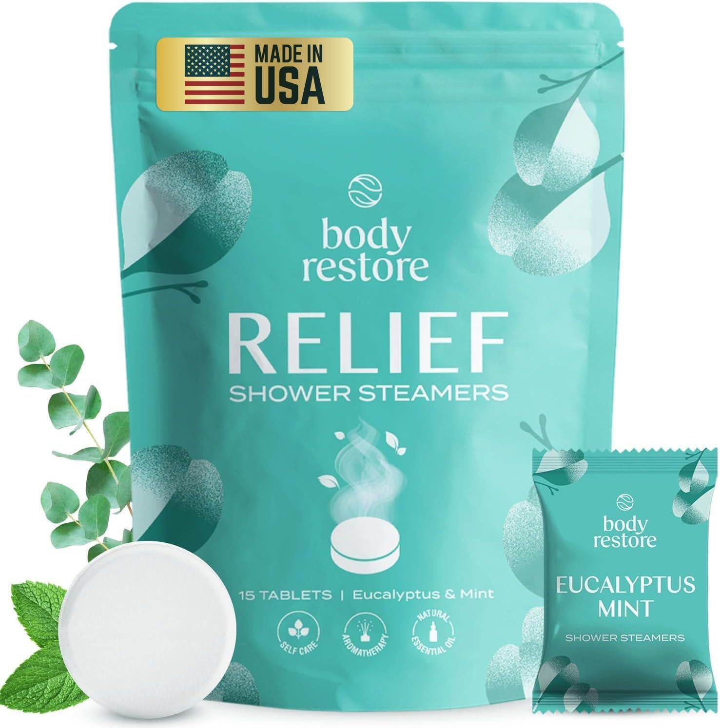 Congestion + Muscle Recovery Shower Steamers