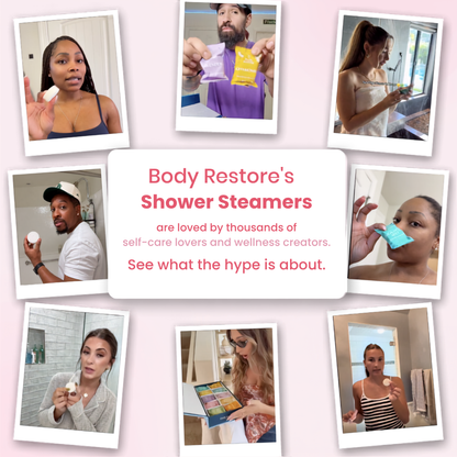 Rose Shower Steamers