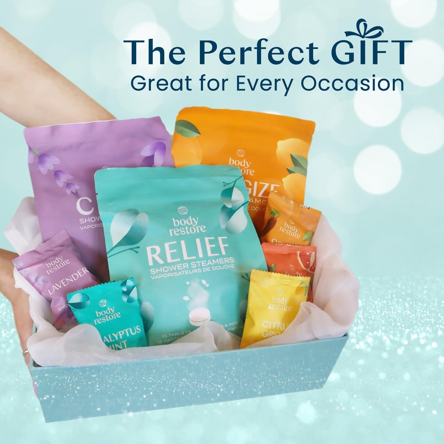 Relief Shower Steamers
