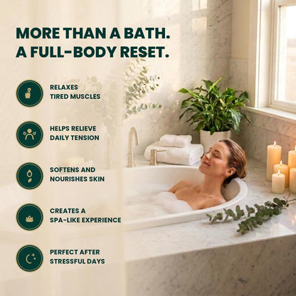 Body Restore Bath Tea Soaks Birthday Gift for Women & Men - Variety 3 Pack