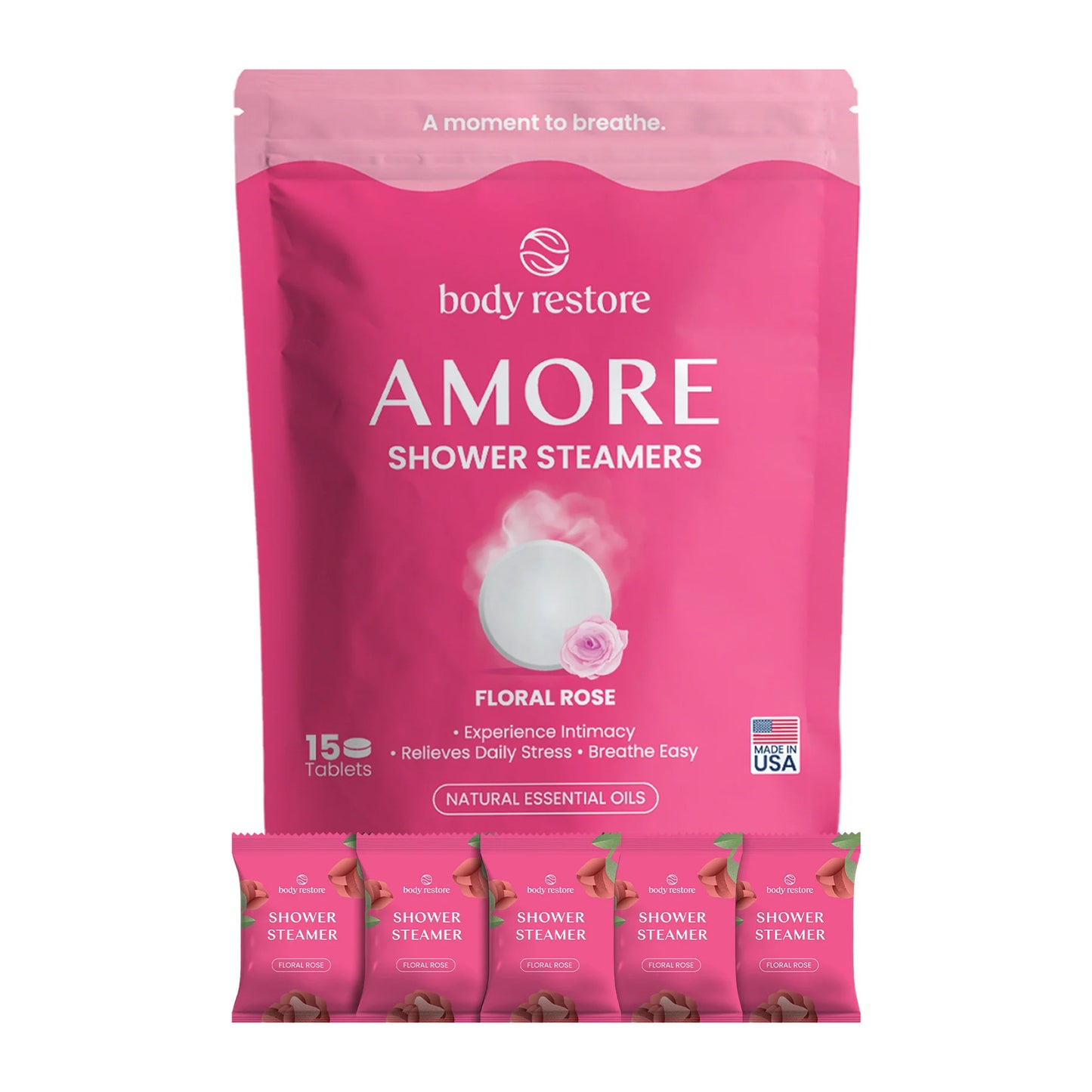 Rose Shower Steamers