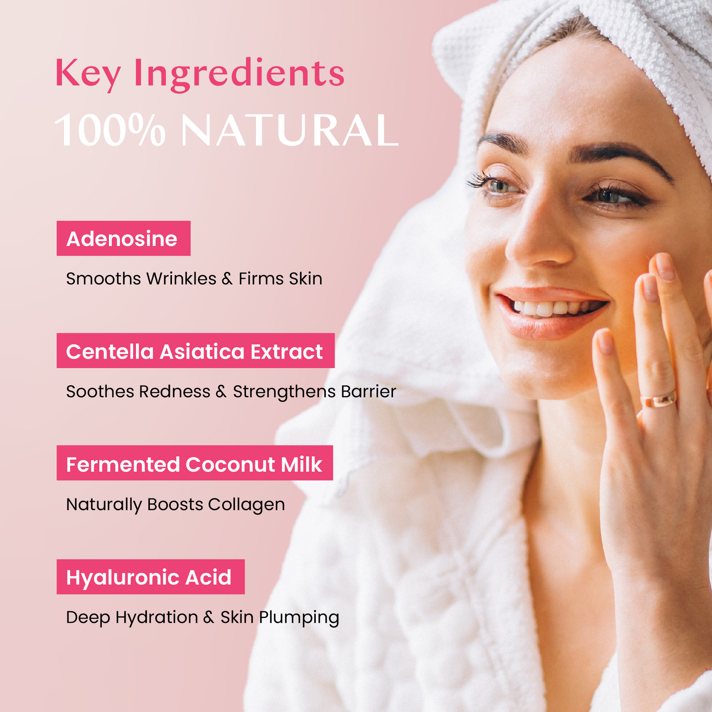 Natural Collagen Mask - Anti-aging (5 Pack)