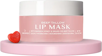 Unscented Beef Tallow Lip Mask