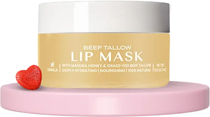 Vanilla Beef Tallow Lip Mask