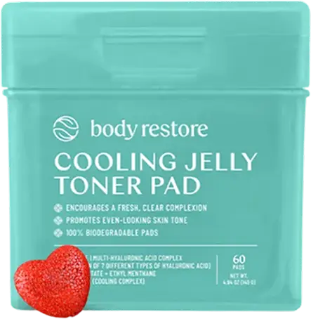 Cooling Jelly Toner Pads (60 Pads)
