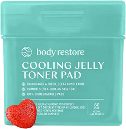 Cooling Jelly Toner Pads (60 Pads)