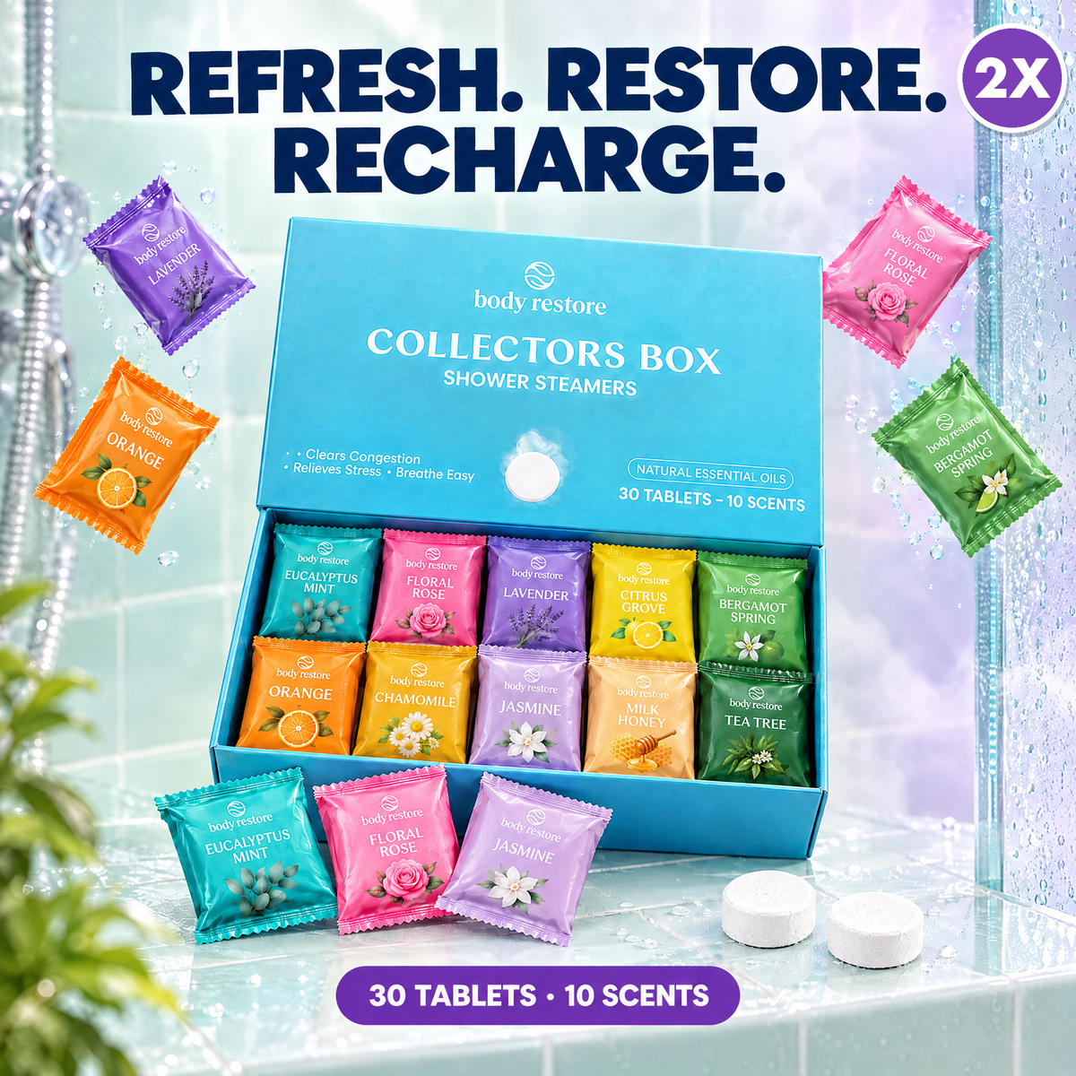 Shower Steamers Gift Box