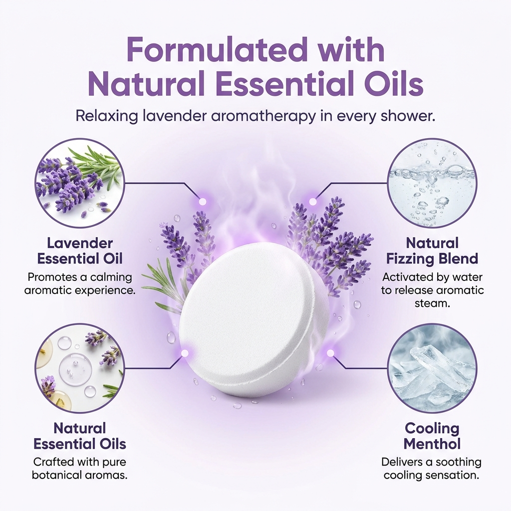 Lavender Shower Steamers