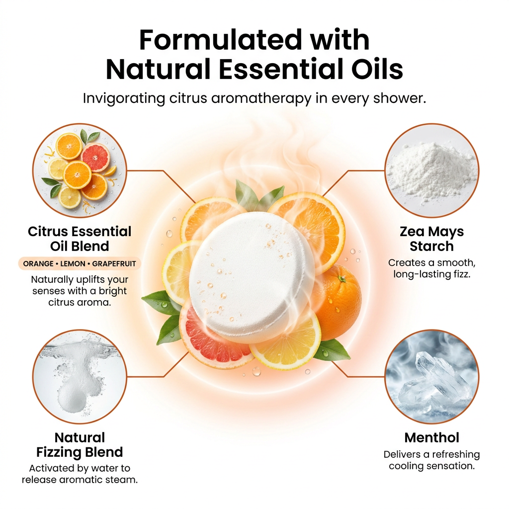 Citrus Shower Steamers
